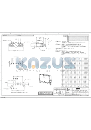 2-1445086-4 datasheet - VERTICAL SURFACE MOUNT HEADER ASSY, 15 MIC GOLD CONTACTS, THRU HOLE HOLDDOWNS, SGL ROW, MICRO MATE-N-LOK