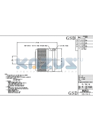 125-114-5 datasheet - PL TNC M