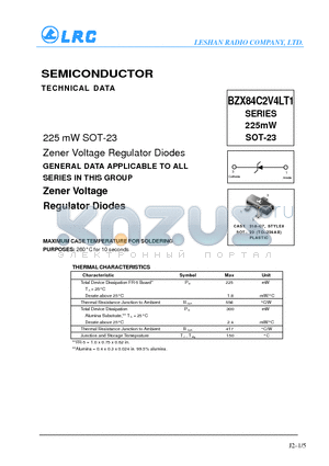 BZX84C30LT1 datasheet - SEMICONDUCTOR(TECHNICAL DATA)