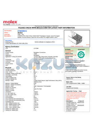 0746509012 datasheet - 2.00mm (.079