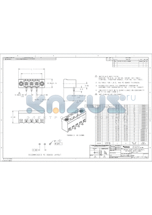 2-796866-1 datasheet - TERMINAL BLOCK, HEADER ASSEMBLY, 90 DEGREE, WITH FLANGE, 5.08mm PITCH