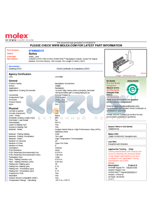 0749802514 datasheet - 2.00mm (.079