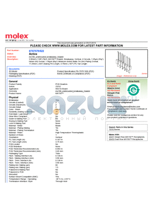 0757570422 datasheet - 3.50mm (.138