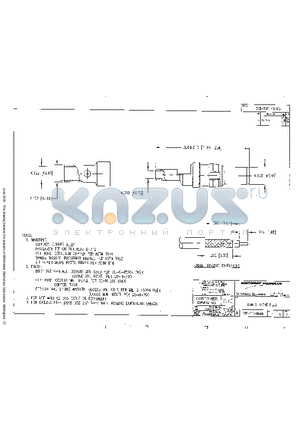 200-510-0630G datasheet - RDM STRAIGHT PLUG