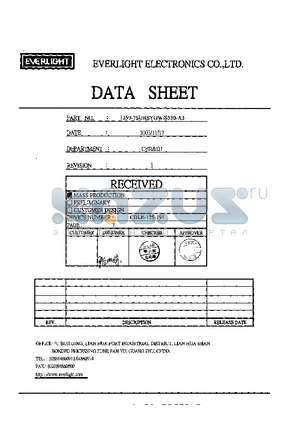 1259-7SURSYGW-S530-A3 datasheet - 3.0mm Multi-Color Roung Type LED Lamps