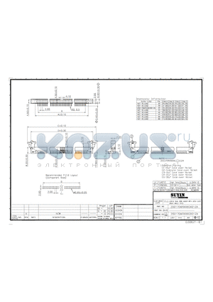 200170MR030G21ZA datasheet - 2.0mm DUAL ROW HEADER WITH LATCH EJECT