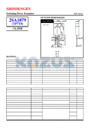 2SA1879 datasheet - Switching Power Transistor(-7A PNP)