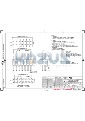 20021111-00006T1LF datasheet - 1.27X1.27MM BTB HEADER UNSHROUDED, VERTICAL, TH