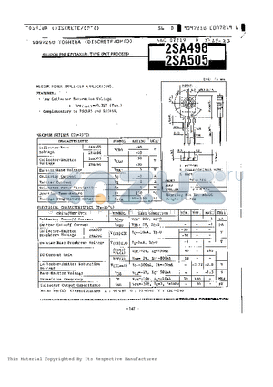 2SA49 datasheet - SILICON PNP EPITAXIAL TYPE(PCT PROCESS)