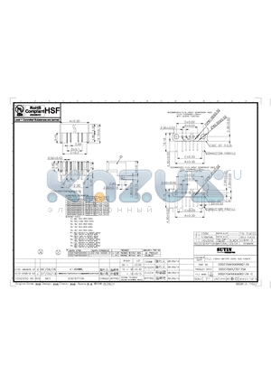 200275MR009GX01ZX datasheet - 2.00mm BATTERY CONN R/A HEADER