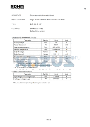 BD6961F_11 datasheet - Silicon Monolithic Integrated Circuit