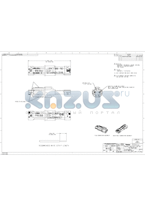 2008144-1 datasheet - ASSEMBLY, MATED PAIR, 2 POSITION PLUG AND RECEPTACLE PT, LIGHT-N-LOCK