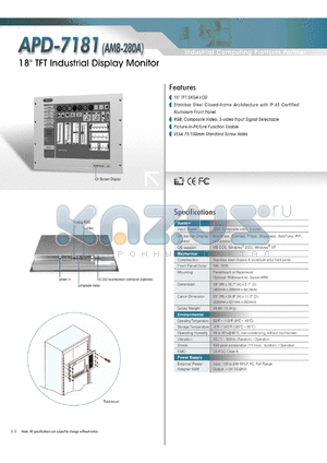 AMB-280A datasheet - 18