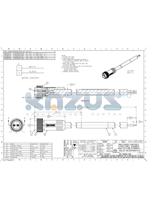 1300060159 datasheet - MINI-CHANGE PORTABLE 2 POLE MALE STRAIGHT