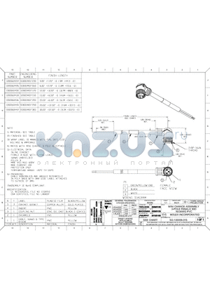 1300060430 datasheet - MINI CHANGE ASSEMBLY 3-POLE FEMALE 90D