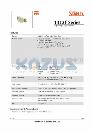 1313F datasheet - RIGHT ANGLE TYPE TRI-COLOR