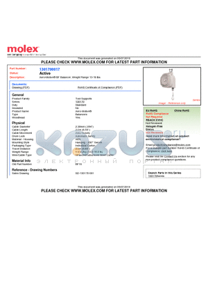 BF18 datasheet - Aero-Motive BF Balancer, Weight Range 13-18 lbs