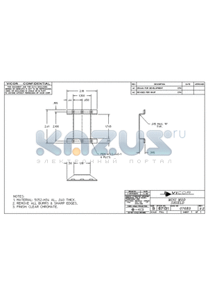 07683 datasheet - MINI MOD SHIELD