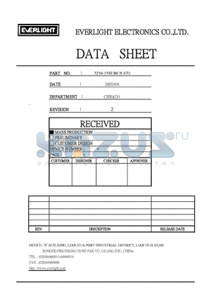 204-10USOC datasheet - 3.0mm Round Type LED Lamps