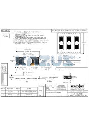 C-140-03-H datasheet - VITA 42 (LEADED) SOCKET ASSEMBLY