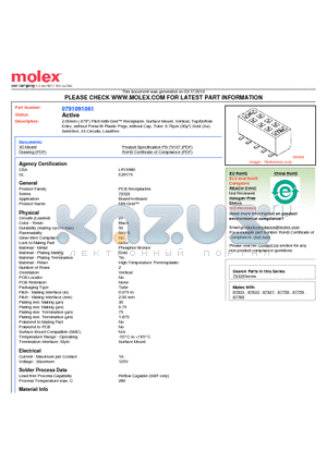 0791091061 datasheet - 2.00mm (.079