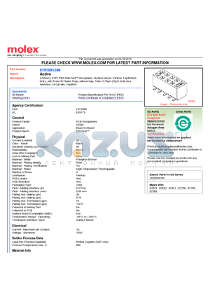 0791091266 datasheet - 2.00mm (.079