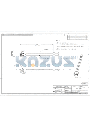 2058077-1 datasheet - CABLE ASSEMBLY CT 2 POSITION