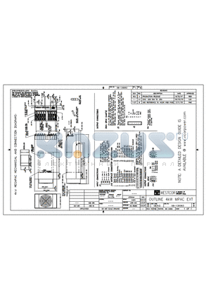 08-130063 datasheet - OUTLINE 4kW MPAC EXT