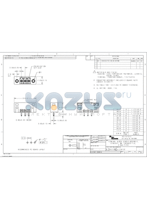 C-1776132 datasheet - TERMINAL BLOCK HEADER ASSEMBLY, STRAIGHT, W/THREADED FLG, 3.5mm PITCH
