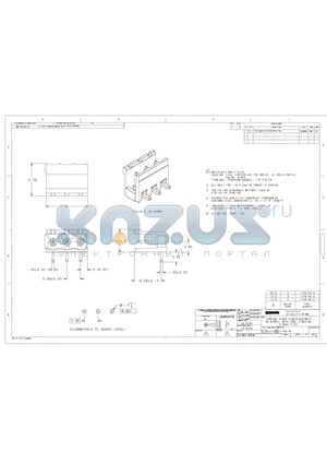 C-1776145 datasheet - TERMINAL BLOCK HEADER ASSEMBLY, 90 DEGREE, OPEN ENDS, STACKING 5.00mm PITCH
