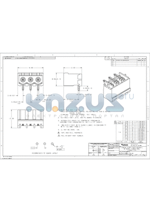 C-1776148 datasheet - TERMINAL BLOCK HEADER ASSEMBLY, 90 DEGREE, CLOSED ENDS,  5.00mm PITCH