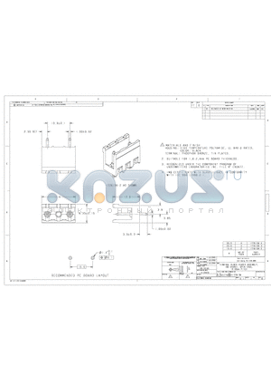 C-1776156 datasheet - TERMINAL BLOCK HEADER ASSEMBLY, 180 DEGREE, OPEN ENDS, 10.00mm PITCH