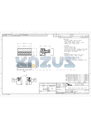 C-1776952 datasheet - TERMINAL BLOCK, R/A PLUG, 3.50mm PITCH