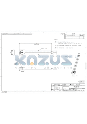 C-2058077 datasheet - CABLE ASSEMBLY CT 2 POSITION