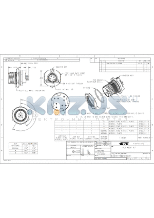 C-2102351 datasheet - PCB MOUNT KIT