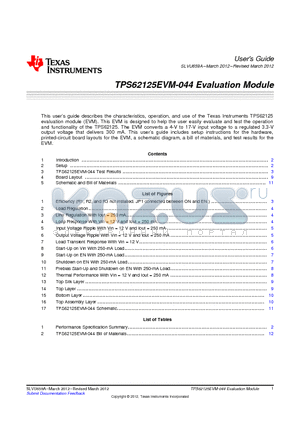 20TQC22MYFB datasheet - TPS62125EVM-044 Evaluation Module