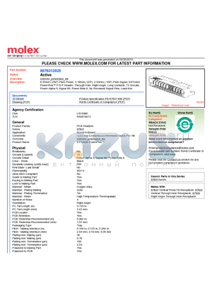 0876312025 datasheet - 6.35mm (.250