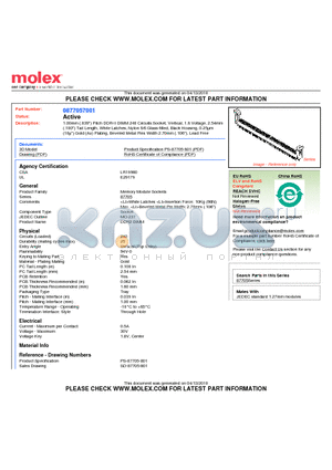 0877057001 datasheet - 1.00mm (.039