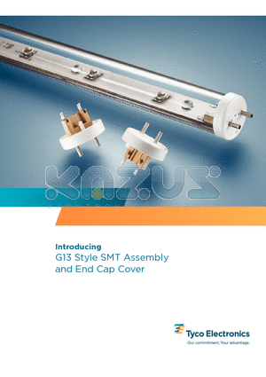 2106150-1 datasheet - G13 Style SMT Assembly and End Cap Cover