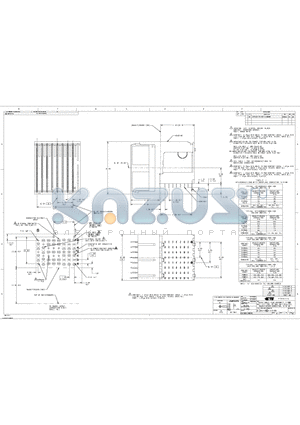 1410189-1 datasheet - RIGHT-ANGLE PLUG ASSEMBLY, 7 ROW HALF LEFT END, 20.3mm,MultiGig RT2,DAUGHTERCARD CONNECTOR, VITA 46