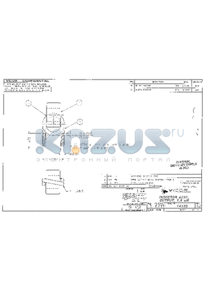 14123 datasheet - INDUCTOR ASSY, OUTPUT, 1.8 uH