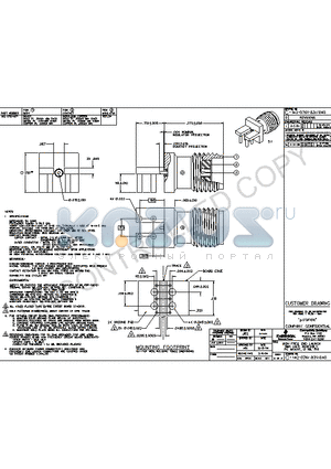 142-0761-831 datasheet - HIGH FREQ END LAUNCH SMA JACK ASSEMBLY, PC MOUNT, 15 MIL PIN