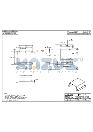 21240-2 datasheet - MICRO MODULE SHIELD SLOTTED BASE PLATE