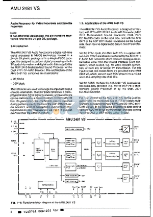 AMU2481VS datasheet - AMU2481VS