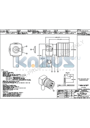 146-0403-101 datasheet - RA PLUG QMA TYPE, CONNECTOR CRIMP TYPE, RG-316