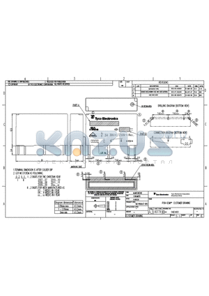 1461491 datasheet - PCN-D3M CUSTOMER DRAWING