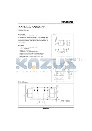 AN6663S datasheet - Bridge Drivers