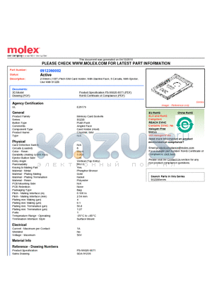 0912360002 datasheet - 2.54mm (.100