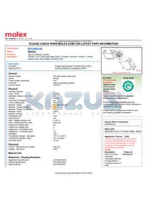 0913383102 datasheet - 5.00mm (.197