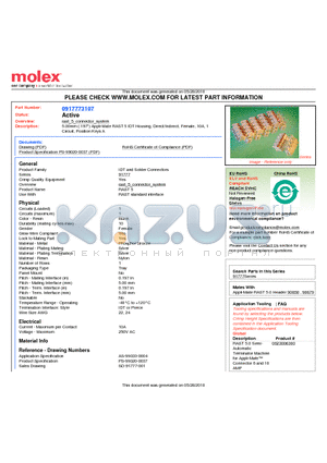 091777-3107 datasheet - 5.00mm (.197